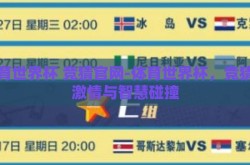 体育世界杯 竞猜官网-体育世界杯，竞猜的激情与智慧碰撞