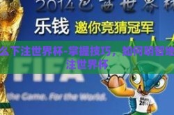 怎么下注世界杯-掌握技巧，如何明智地下注世界杯