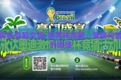 世界杯竞猜文章-世界杯竞猜，激情与智慧的碰撞