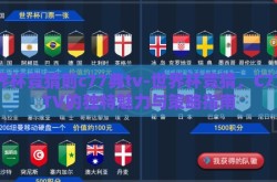 世界杯竞猜前c77典tv-世界杯竞猜，C77典TV的独特魅力与策略指南