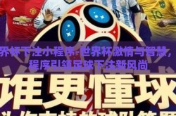 世界杯下注小程序-世界杯激情与智慧，小程序引领足球下注新风尚