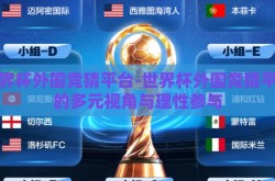世界杯外围竞猜平台-世界杯外围竞猜平台的多元视角与理性参与