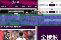 世界杯竞猜前c77典tv-世界杯竞猜前的C77典TV，一场关于足球与娱乐的盛宴