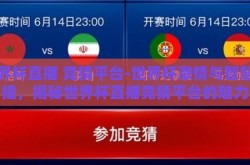 世界杯直播 竞猜平台-世界杯激情与智慧碰撞，揭秘世界杯直播竞猜平台的魅力
