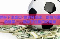世界杯下注盘口-世界杯足球，理性与激情的博弈——揭秘下注盘口的奥秘
