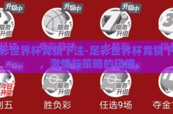 足彩世界杯竞猜下注-足彩世界杯竞猜下注，激情与策略的碰撞