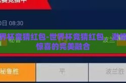 世界杯竞猜红包-世界杯竞猜红包，激情与惊喜的完美融合