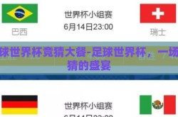 足球世界杯竞猜大餐-足球世界杯，一场竞猜的盛宴