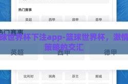 篮球世界杯下注app-篮球世界杯，激情与策略的交汇