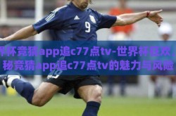 世界杯竞猜app追c77点tv-世界杯狂欢，揭秘竞猜app追c77点tv的魅力与风险