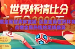百度全民世界杯竞猜-百度全民世界杯竞猜，点燃全民热情的足球盛宴