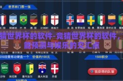 竞猜世界杯的软件-竞猜世界杯的软件，智能预测与娱乐的交汇点