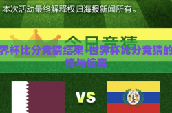 世界杯比分竞猜结果-世界杯比分竞猜的激情与惊喜