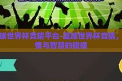 篮球世界杯竞猜平台-篮球世界杯竞猜，激情与智慧的碰撞