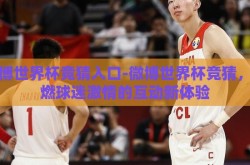 微博世界杯竞猜入口-微博世界杯竞猜，点燃球迷激情的互动新体验