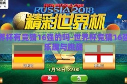 世界杯有竞猜16强的吗-世界杯竞猜16强的乐趣与挑战