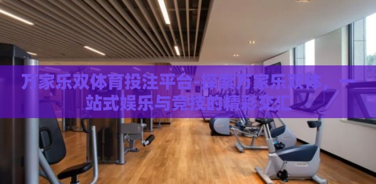 万家乐双体育投注平台-探索万家乐双体，一站式娱乐与竞技的精彩交汇