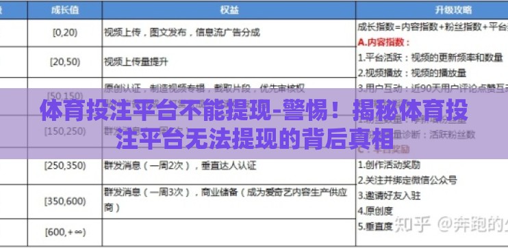 体育投注平台不能提现-警惕!揭秘体育投注平台无法提现的背后真相 体育投注平台不能提现-警惕!揭秘体育投注平台无法提现的背后真相