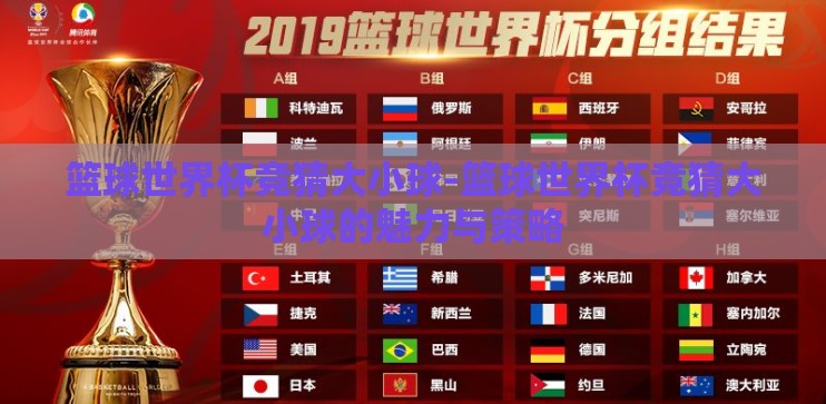 篮球世界杯竞猜大小球-篮球世界杯竞猜大小球的魅力与策略