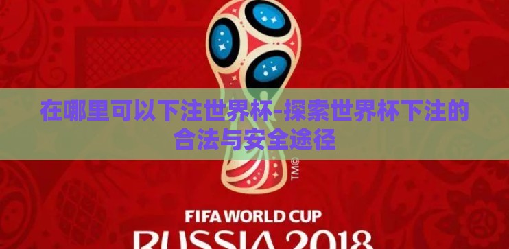 在哪里可以下注世界杯-探索世界杯下注的合法与安全途径